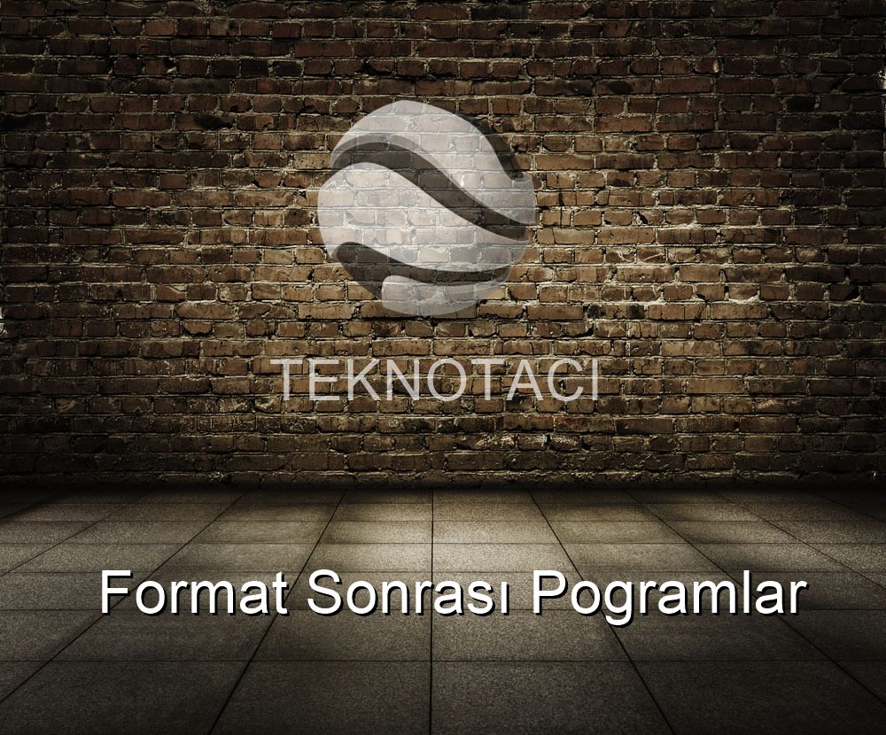 format sonrası program