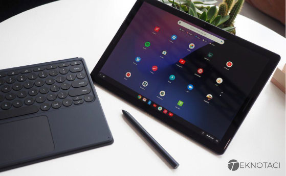 n İyi Chrome OS Android Tablet - Google Pixel Slate