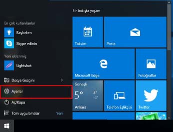 Windows 10 Yeni Kullanıcı Hesabı Ekleme