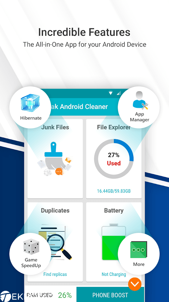 Cleaner For Android-Best ad-Free Cleaner