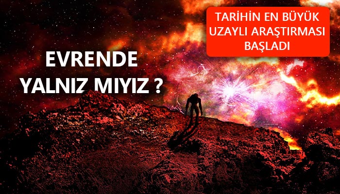 Uzaylı Araştırması Başladı