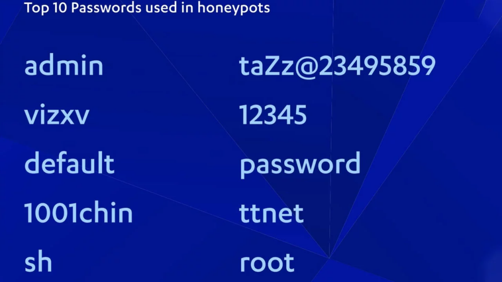 hackerlerin denediği şifreler