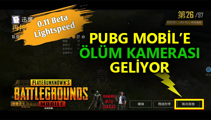 PUBG Ölüm Kamerası