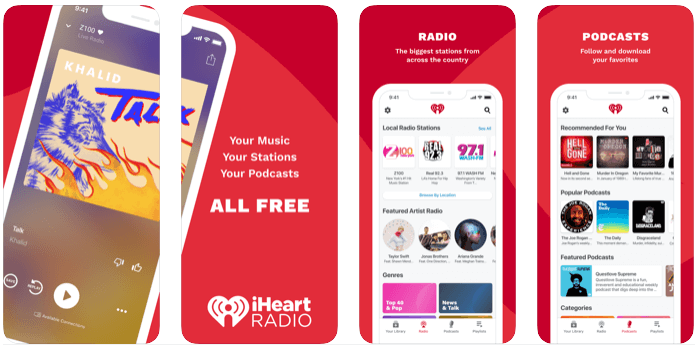 ihartradio - iphone şarkı indirme programı ücretsiz