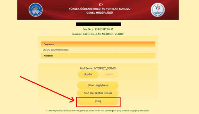 Wifi çıkış