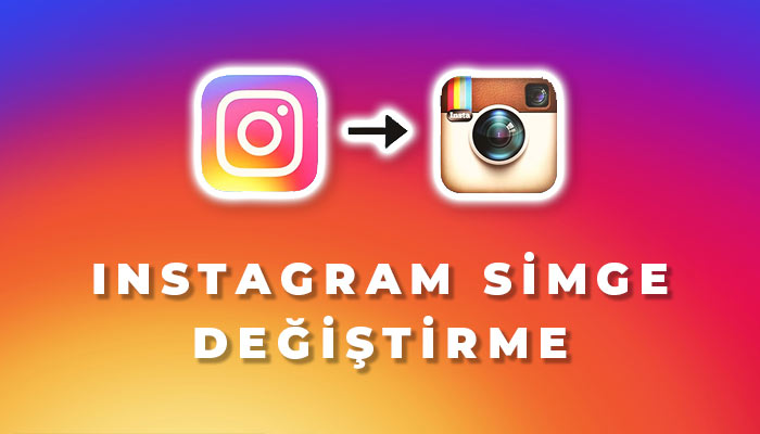 instagram simge değiştirme